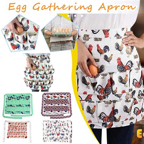 best apron for collecting chicken eggs|fluffy egg collecting apron.